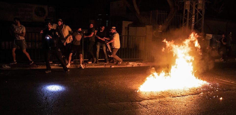 מהומות בלוד / צילום: Reuters, Oren Ziv/dpa