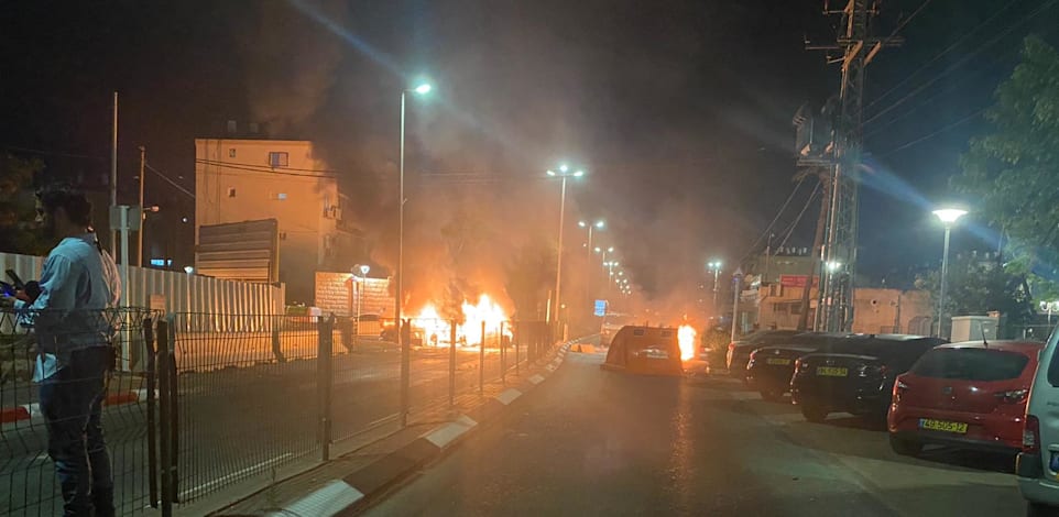 המהומות בצפון / צילום: דוברות המשטרה