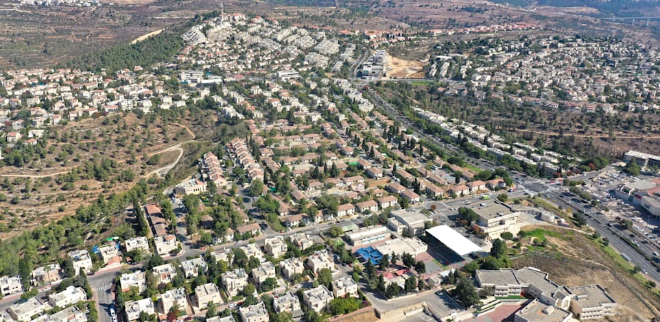 מתחם "לב מבשרת" במבשרת ציון / צילום: צחי קיבנשטיין