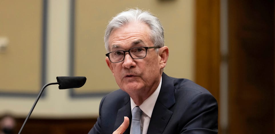 יושב ראש הפדרל ריזרב ג'רום פאוול במהלך השימוע בגבעת הקפיטול / צילום: Associated Press, Graeme Jennings
