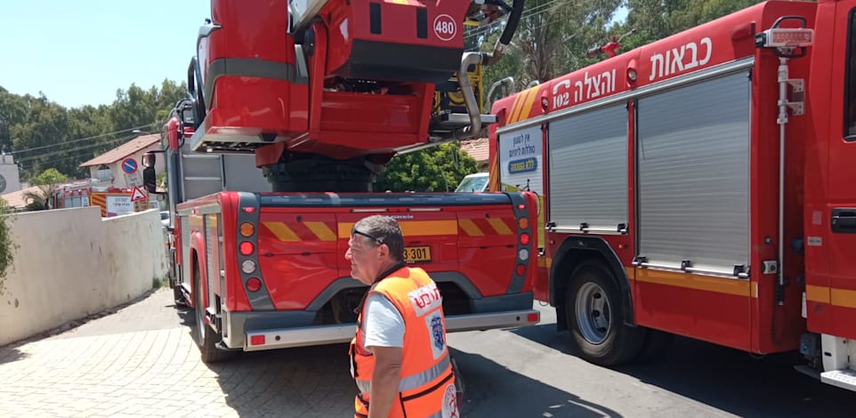 זירת האירוע שבו נהרג היום (ב') הפועל / צילום: איחוד הצלה