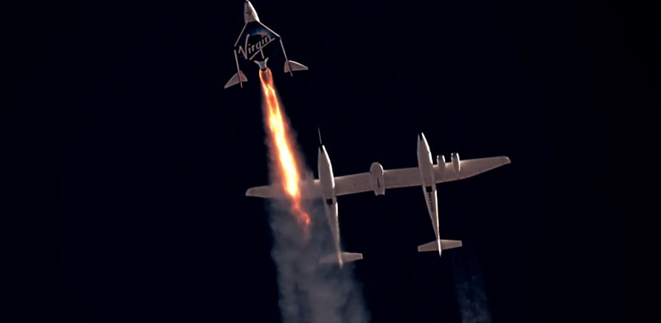 טיסת  Virgin Galactic  לחלל / צילום: Reuters