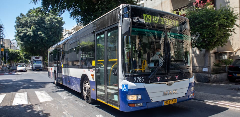 אוטובוס של חברת דן / צילום: כדיה לוי