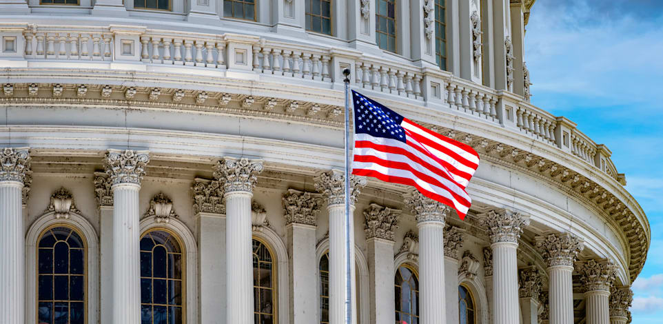 בניין הקפיטול בוושינגטון. תעשיית הקריפטו הופכת לכוח פוליטי / צילום: Shutterstock, Andrea Izzotti