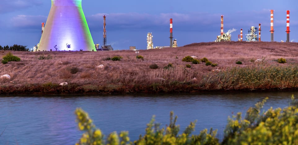 בתי הזיקוק של בזן / צילום: שגיא מורן