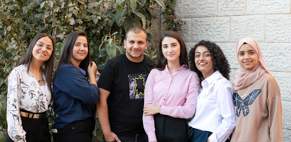 משתתפי תוכנית ''מסאר'', מכון עראבה / צילום: יוסי גמזו