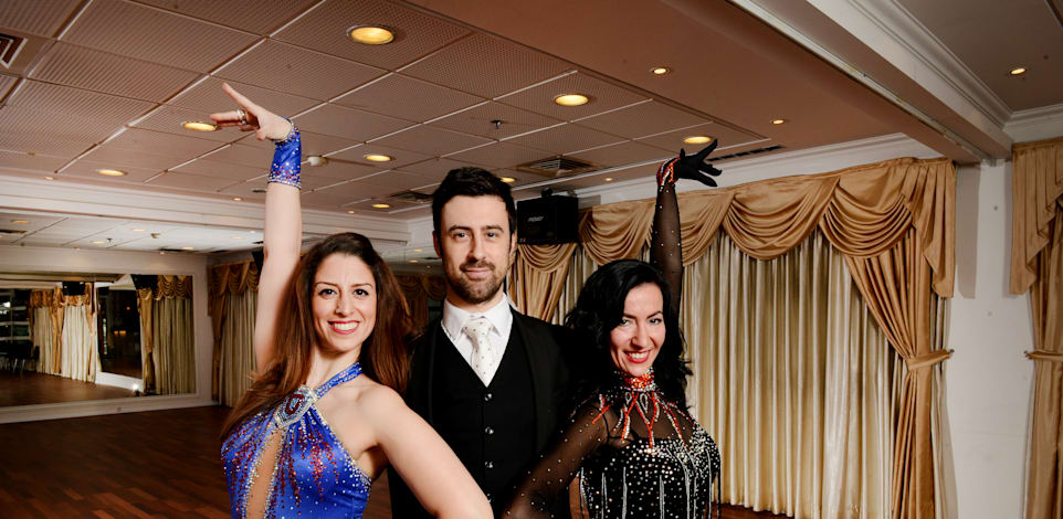 סשה גרינברג, יוסף פוליאקין, שרית ג׳ורג׳ / צילום: איל יצהר