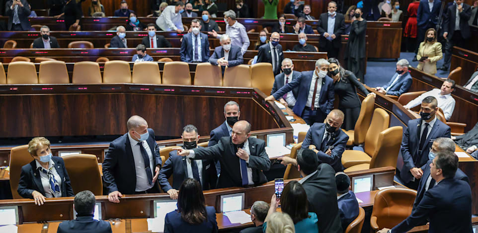 מליאת הכנסת במהלך אישור הצעת חוק החשמל / צילום: נועם מושקוביץ, דוברות הכנסת