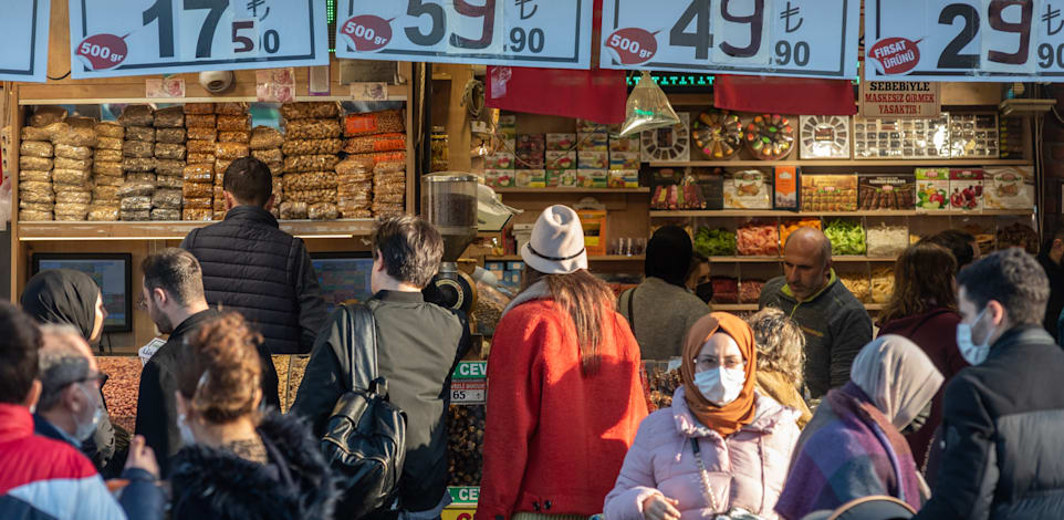 מחירי מוצרי הצריכה בטורקיה זינקו ב-11.1% בחודש ינואר / צילום: Shutterstock