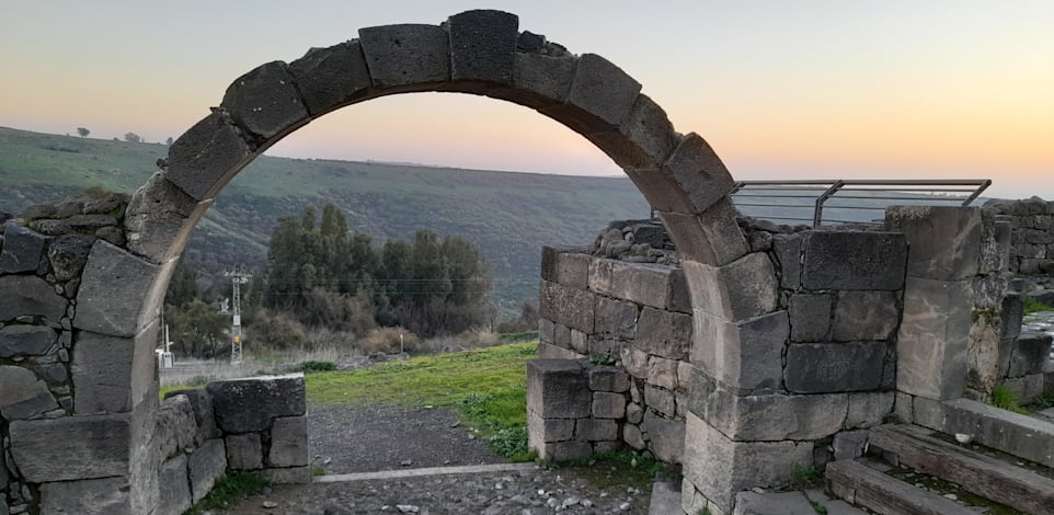 בית הכנסת הקדום חורבת כנף / צילום: חיליק אמתי