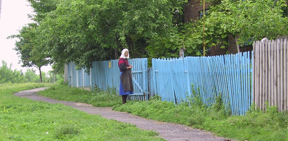 יואב קרני חוזר לכפר מוצאו אוראטיב (אוראטוב) במרכז אוקראינה / צילום: תמונה פרטית