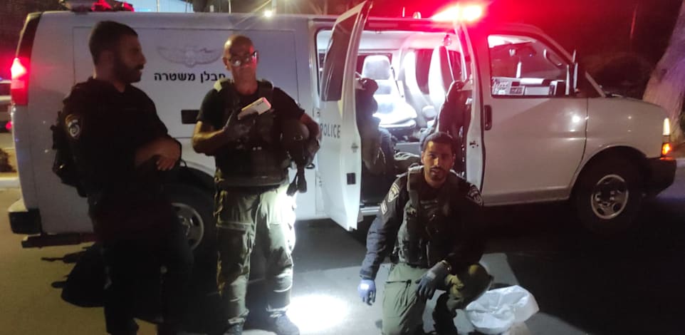 כוחות הביטחון בזירת האירוע / צילום: דוברות המשטרה