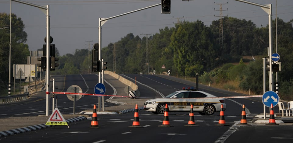 חסימת צמתים בעוטף עזה, יום שישי האחרון / צילום: Associated Press, Ariel Schalit