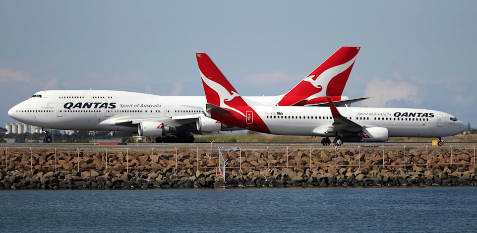 מטוסי חברת התעופה הלאומית של אוסטרליה קוואנטס / צילום: Associated Press, Rick Rycroft