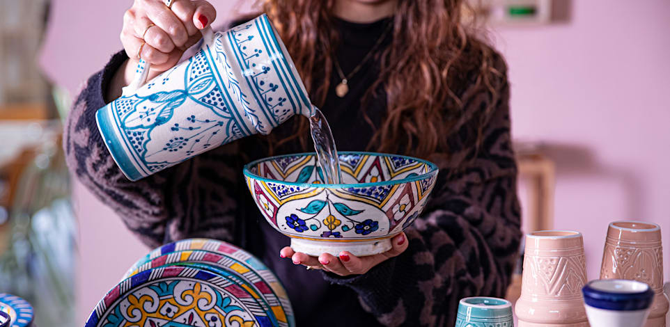 סדנת אמנות מרוקאית בסטודיו זואק / צילום: מירי משה