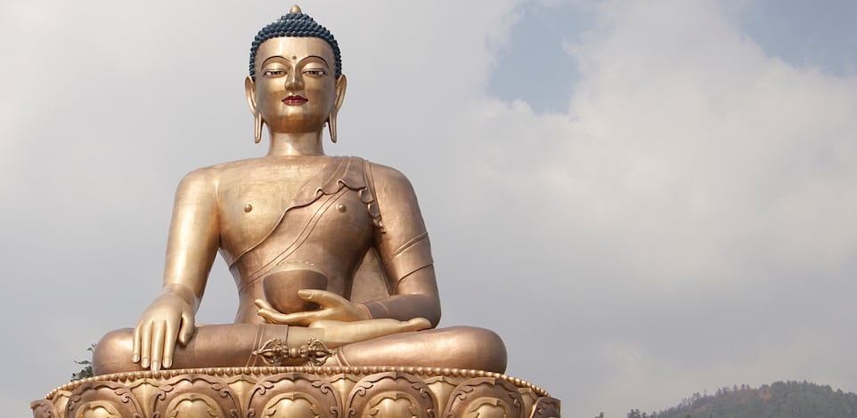 פסל Buddha Dordenma בעיר טהימפהו בבהוטן / צילום: Shutterstock