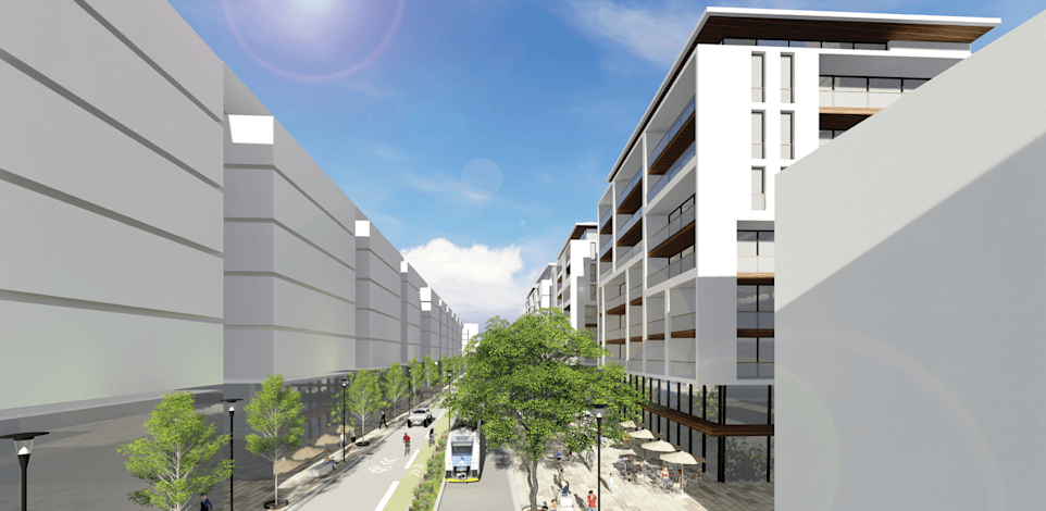 התוכנית לרחוב ארלוזורוב, תל אביב / הדמיה: הפלטפורמה העירונית