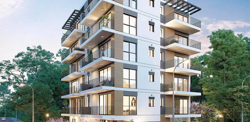 התחדשות עירונית יהודה המכבי 17, תל אביב / הדמיה: יח''צ