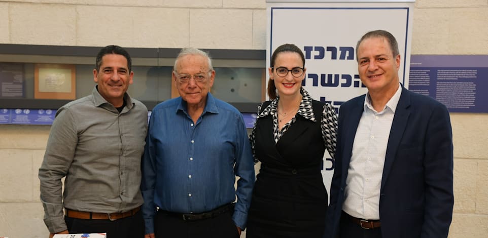 עימאד תלחמי, גלי שחר, פרופ' אוריאל רייכמן, ד''ר יוסי מערבי / צילום: גלעד קוולרצ'יק