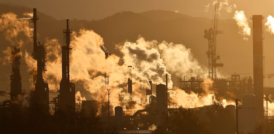 מפעל כימי בצרפת. התעשיות המקומיות יזכו לסיוע / צילום: Associated Press, Jean-Francois Badias