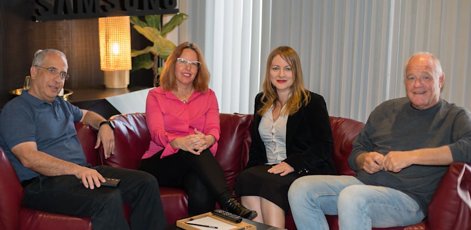 צוות מרכז המחקר של סמסונג בישראל / צילום: אלון יסובסקי/סמסונג