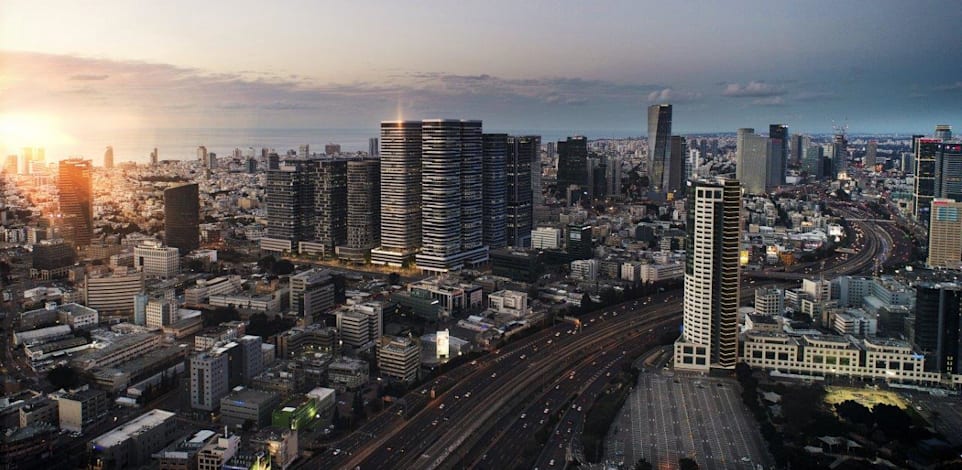 מתחם חסן ערפה בתל אביב ''התפתח בצורה אדירה בשנים האחרונות'' / הדמיה: 3D