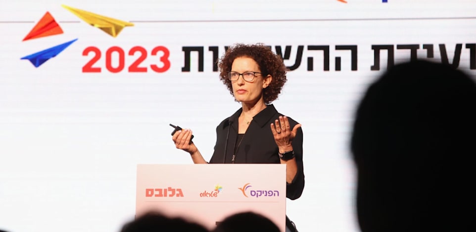 מרב דודזון, סגנית נשיא מיקרוסופט, ראש קבוצת AI לתעשייה בוועידת ההשקעות של גלובס / צילום: שלומי יוסף