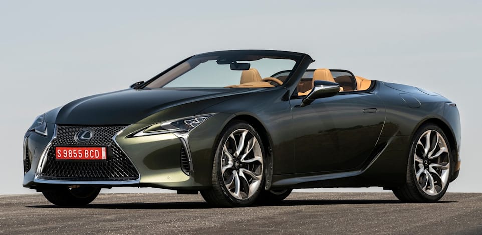 לקסוס LC500 קבריולה / צילום: יח"צ