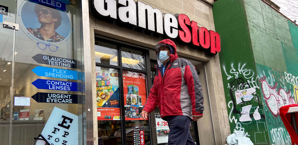 חנות של גיימסטופ בניו יורק / צילום: Reuters, Nick Zieminski