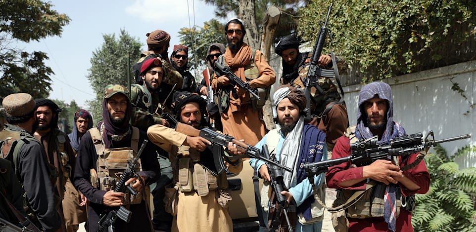 לוחמי הטליבאן בקאבול, אפגניסטן / צילום: Associated Press, Rahmat Gul