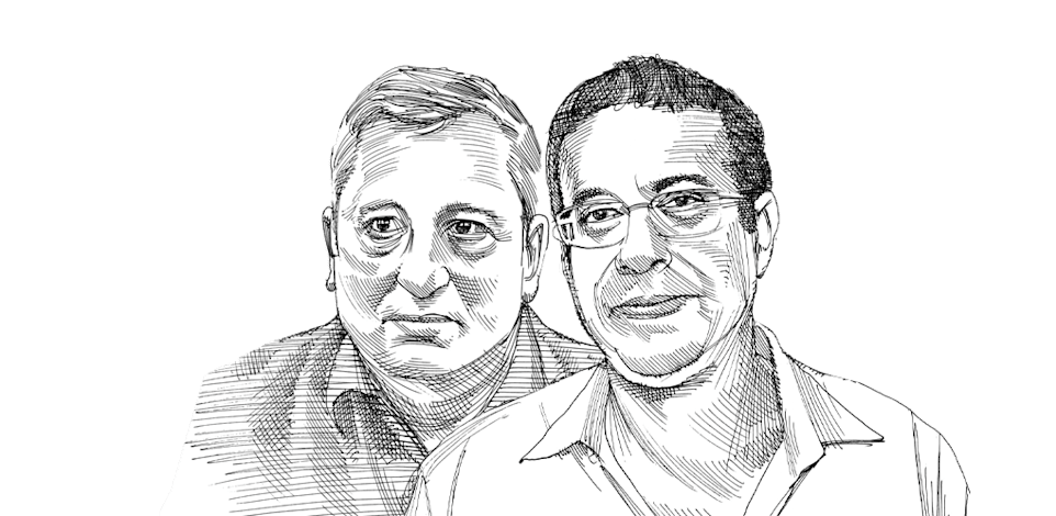 אילן ישועה וניר חפץ / איור: גיל ג'יבלי