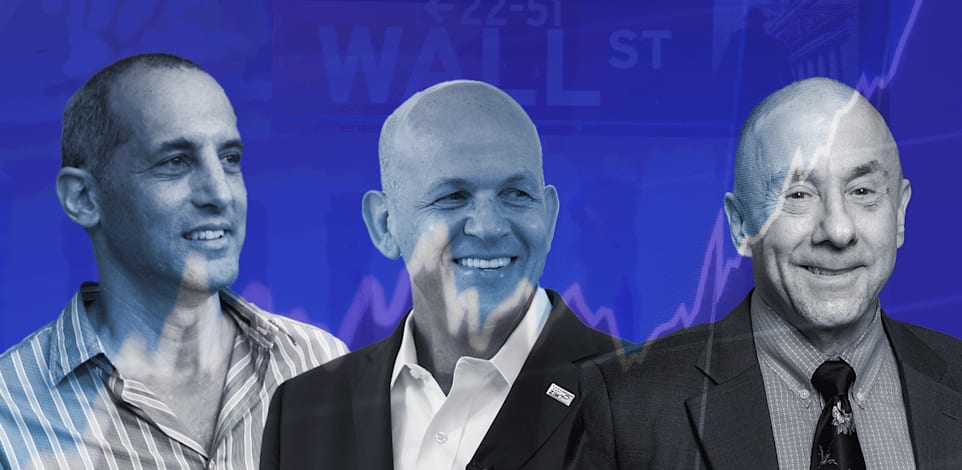 מימין: ראסל אלוונגר, אלי גליקמן, יוס שירן / צילום: ענבל מרמרי, יח''צ, עינת לברון