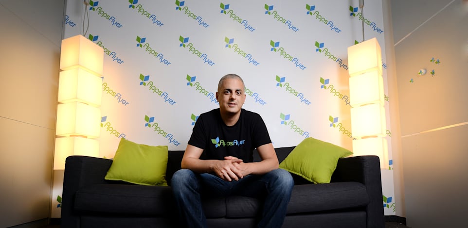 אורן קניאל - מנכ''ל AppsFlyer אפספלייר / צילום: איל יצהר