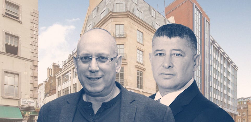 חנן שמש ואבי כץ, מייסדי קרן הגשמה ומנהליה / צילום: תמר מצפי ואילן בשור