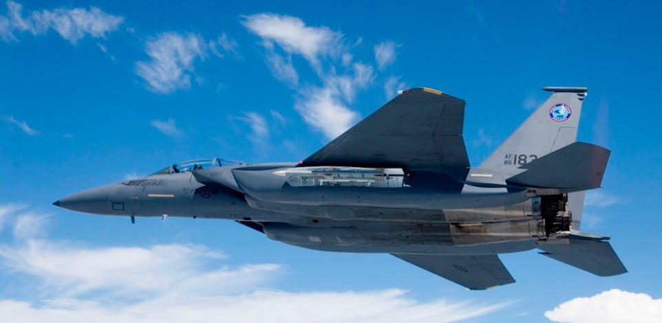 מטוס בואינג F-15 בתצורת חמקן / צילום: יח''צ