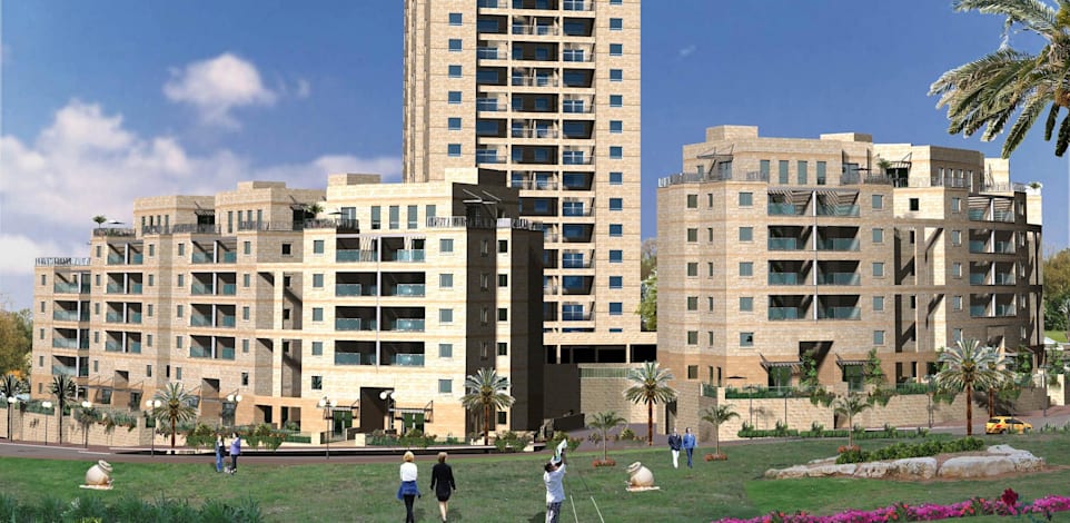 פרויקט של חברת דונה במודיעין / הדמיה: יח''צ