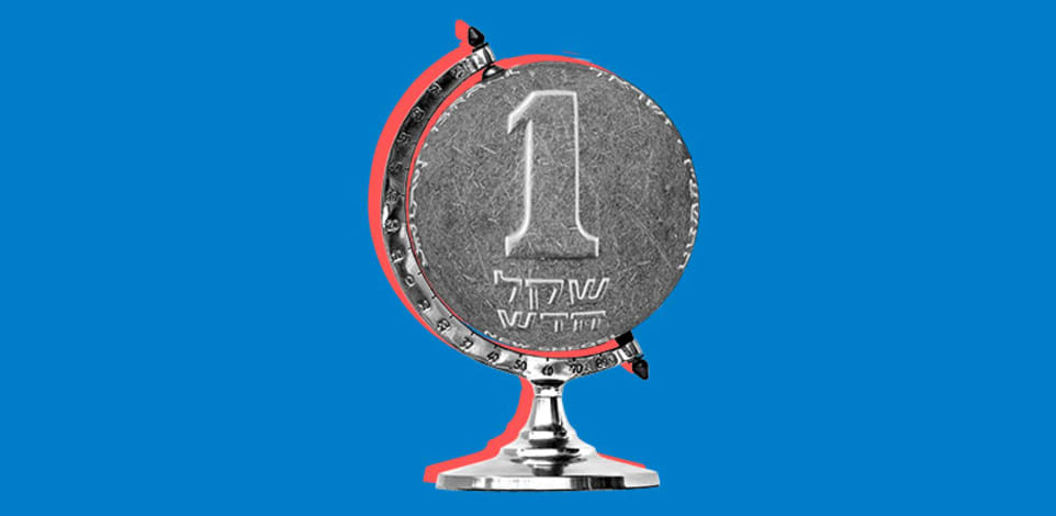 השקל מתחזק בחדות / אילוסטרציה: טלי בוגדנובסקי