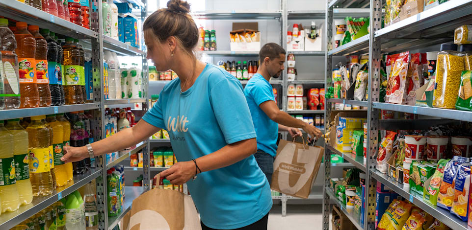 וולט מרקט, נווה צדק / צילום: שי עזרי, Wolt ישראל