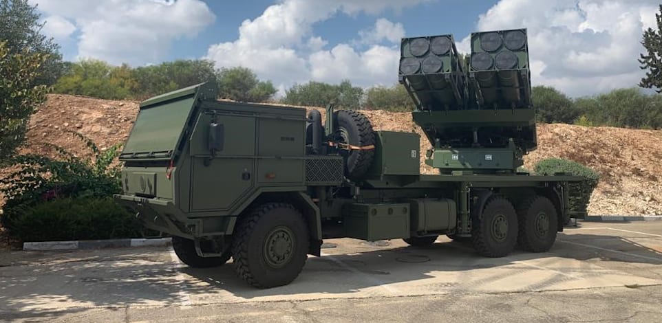 מערכת משגרי רקטות ארטילריות מסוג PULS של אלביט / צילום: אלביט מערכות