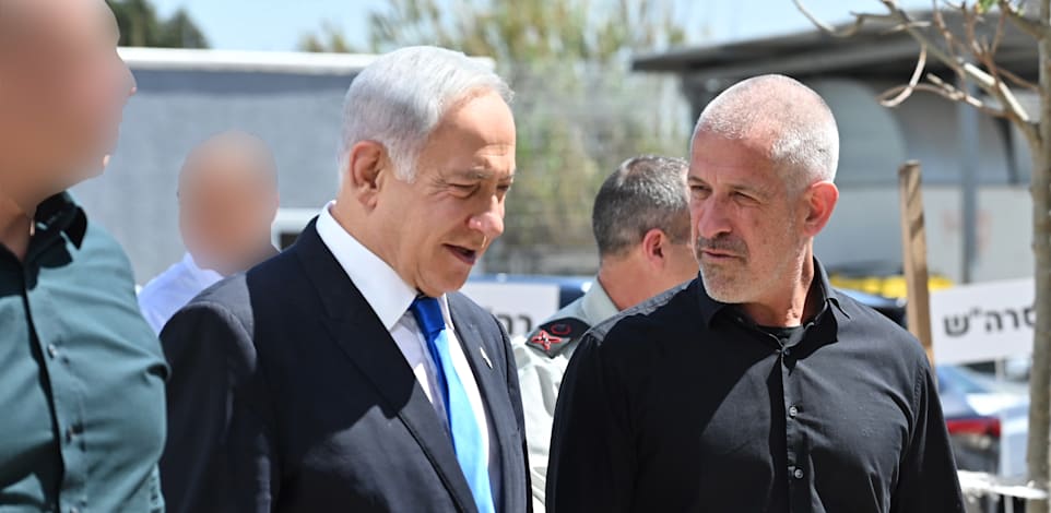 ראש הממשלה בנימין נתניהו וראש השב''כ לשעבר רונן בר / צילום: קובי גדעון-לע''מ