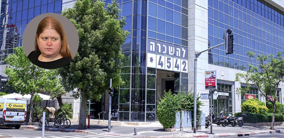 משרדי ג'ונקו. בעיגול: עילית רז / צילום: כדיה לוי, איל יצהר