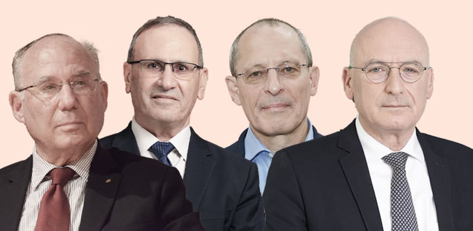 יאיר אבידן, יוג'ין קנדל, רוני חזקיהו, יעקב פרנקל. מהכלכלנים החתומים על המכתב / צילומים: בנק ישראל, איל יצהר