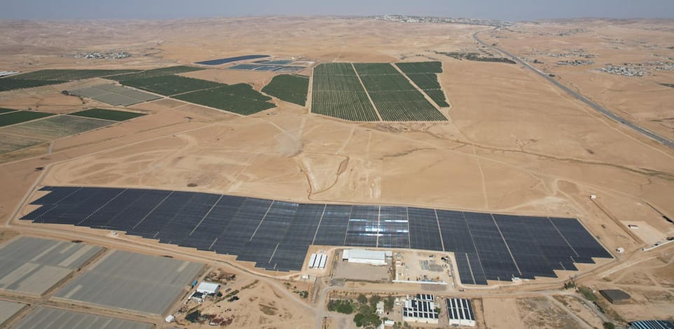 פרויקט בקעת ערד1 של אנלייט / צילום: בילקטריק ישראל