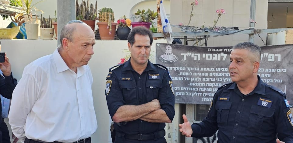 מבקר המדינה מתניהו אנגלמן בסיור בעוטף עזה / צילום: דוברות משרד מבקר המדינה