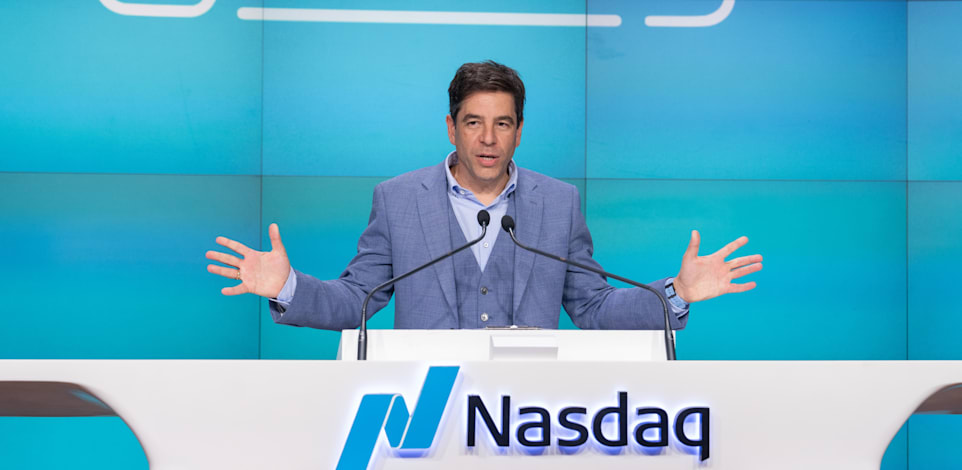 אייל פסו, מייסד משותף ומנכ''ל גאוזי / צילום: Photography courtesy of Nasdaq, Inc.