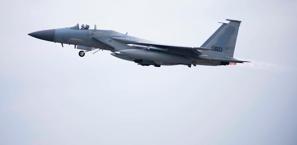 מטוס קרב מסוג F-15 / צילום: Associated Press