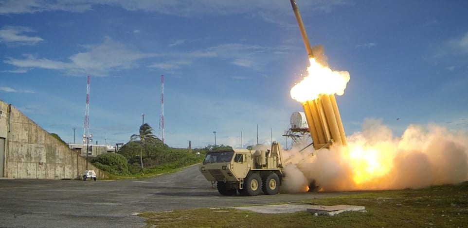 טיל מיירט של מערכת THAAD / צילום: ויקימדיה, The U.S. Army/Ralph Scott