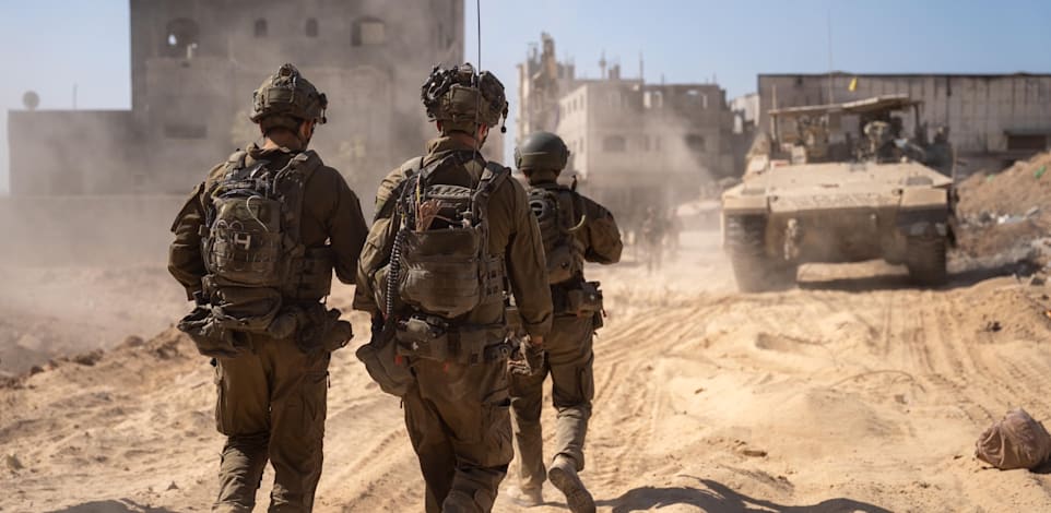 חיילי צה''ל בעזה / צילום: דובר צה''ל