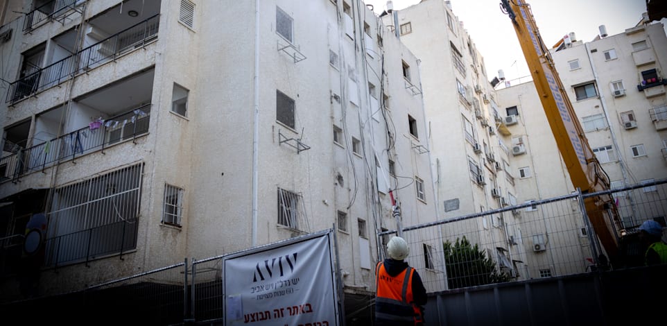 פינוי בינוי לפרויקט אביב בחפץ חיים בנחלת יצחק בתל אביב / צילום: רונן אטדגי