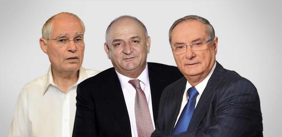 זאב נהרי, יצחק תשובה, ארי קלמן / צילום: יוסי צבקר, גדעון לוי, איל יצהר